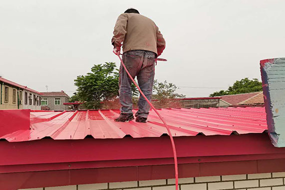 练塘镇彩钢喷漆、翻新、维修