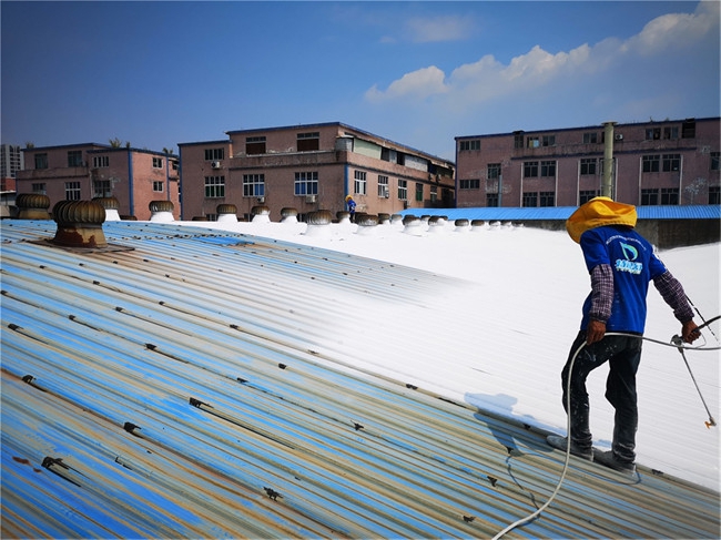 练塘镇彩钢喷漆、翻新、维修