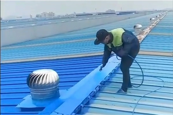 练塘镇彩钢喷漆、翻新、维修