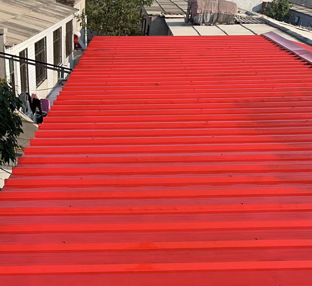 练塘镇彩钢喷漆、翻新、维修