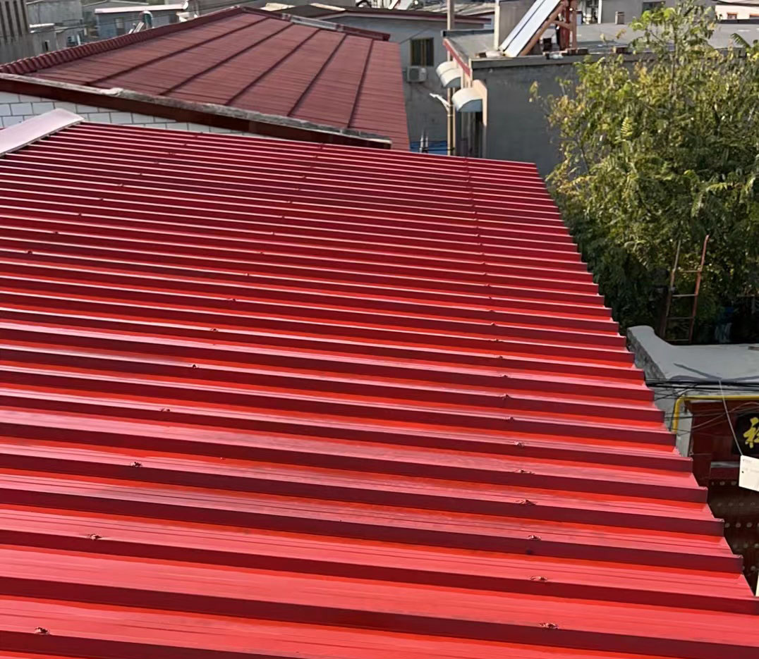 练塘镇彩钢喷漆、翻新、维修